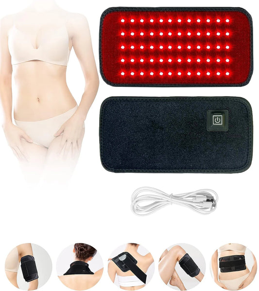 Cinto de Fototerapia LED Vermelho e Infravermelho Para Corpo
